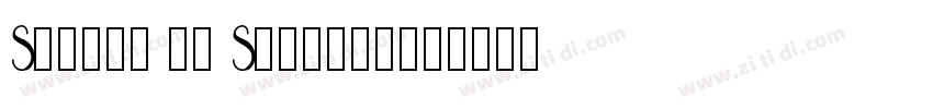 Sancte et Sapienter字体转换